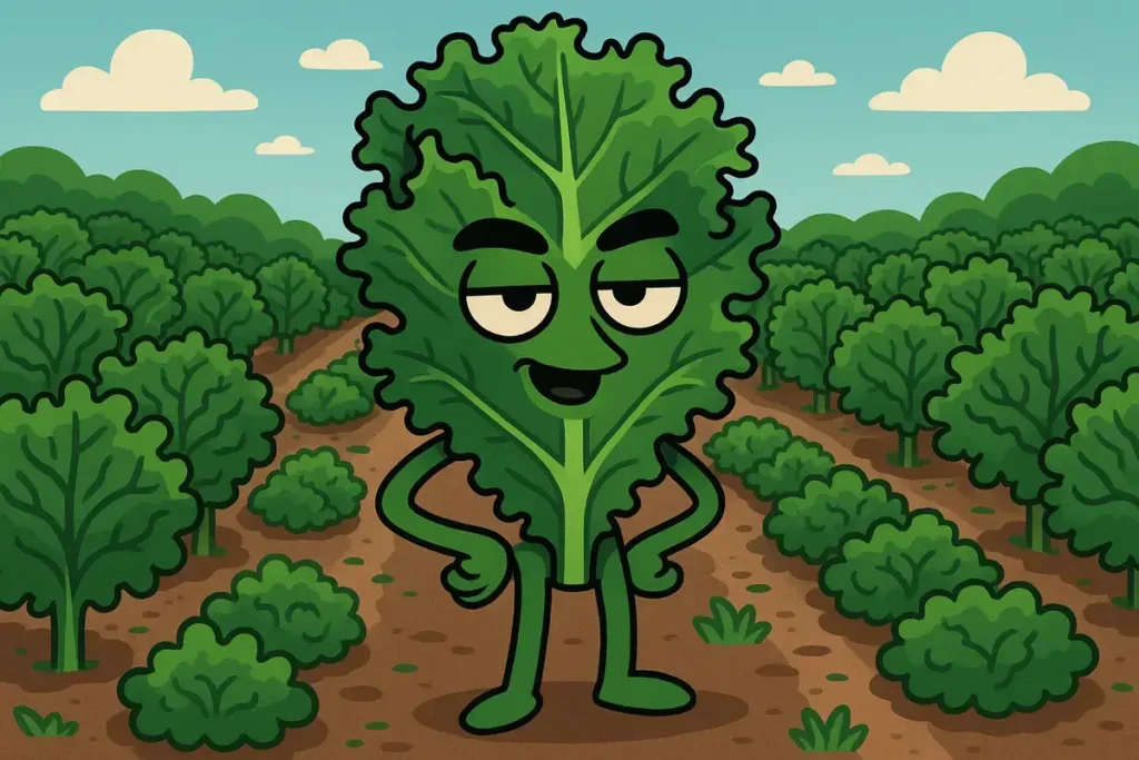 character in garden