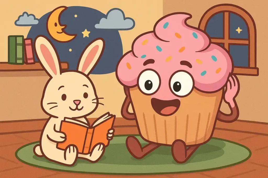 What did the cupcake say at story time? I’m all ears and frosting.