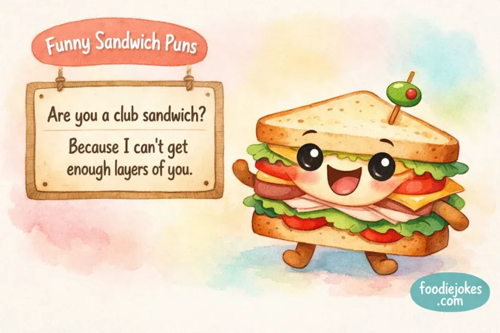 Flirty Sandwich Pick Up Lines