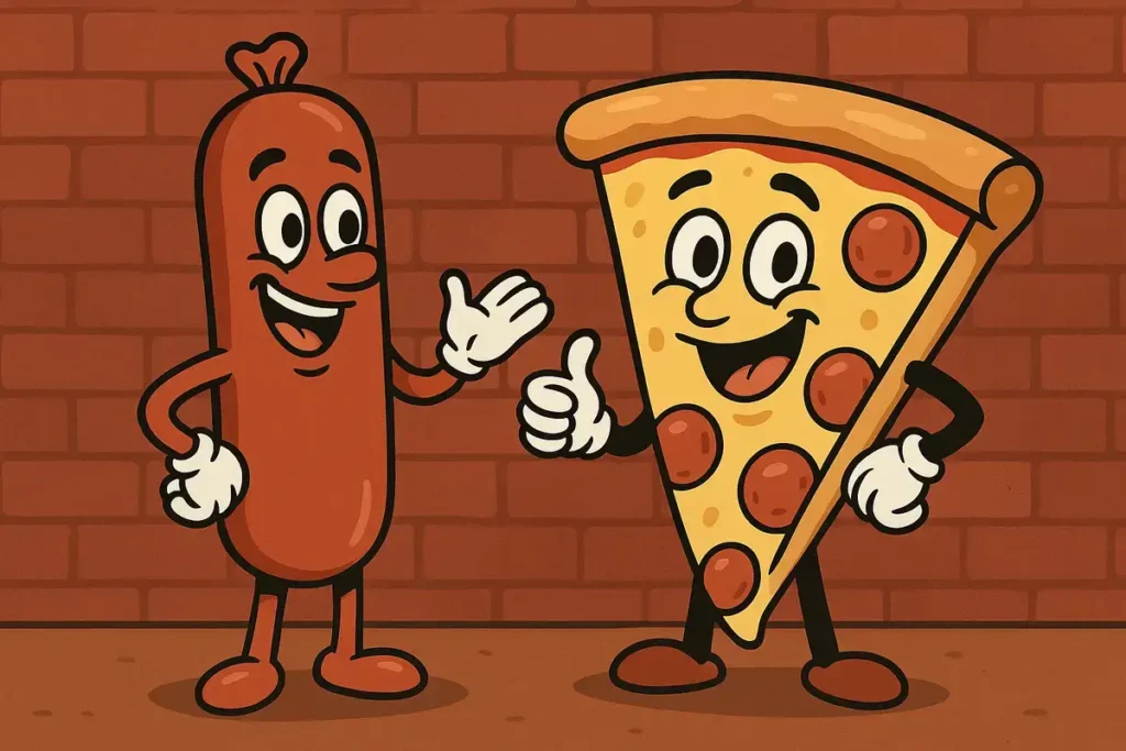 I never sausage a pizza I didn’t like