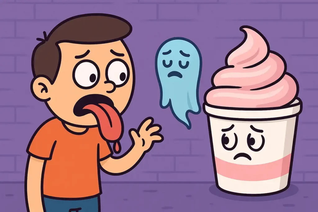 froyo cup and ghost tongue