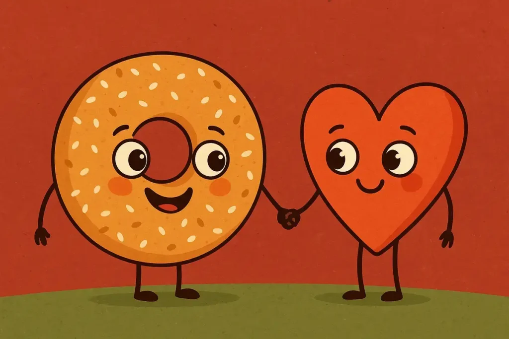 Bagel Puns Captions