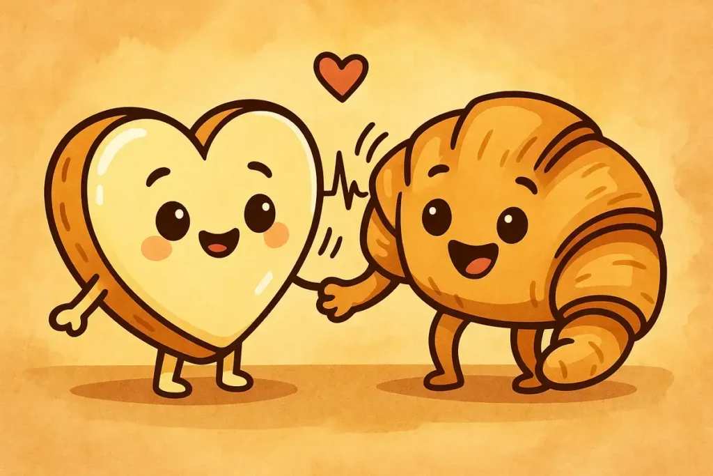 Croissant Puns Love