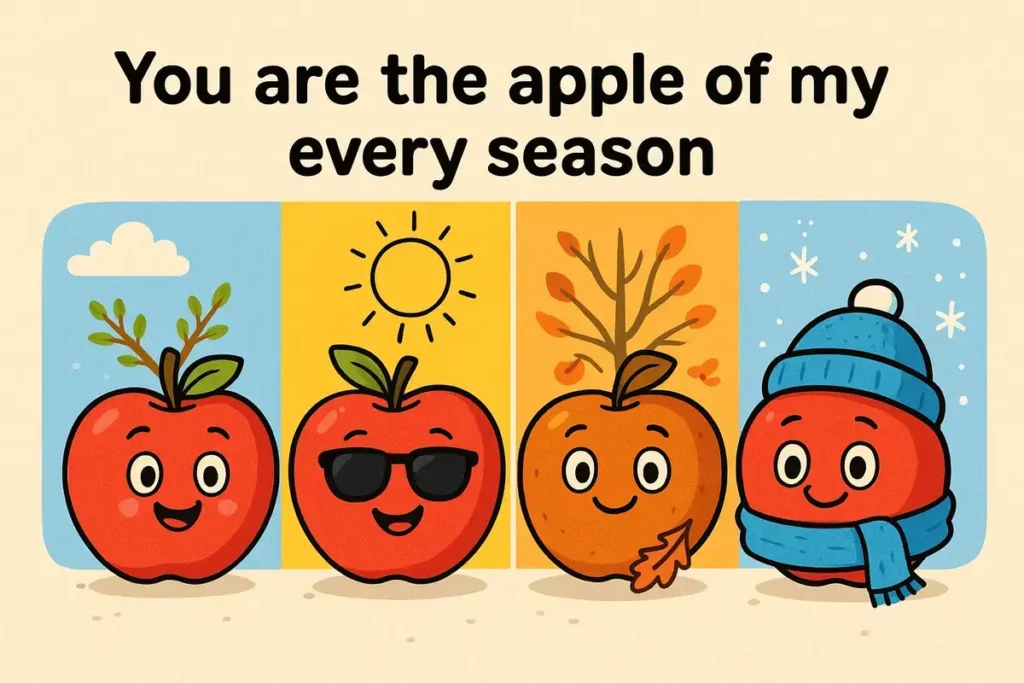 Cute Apple Puns For Couples