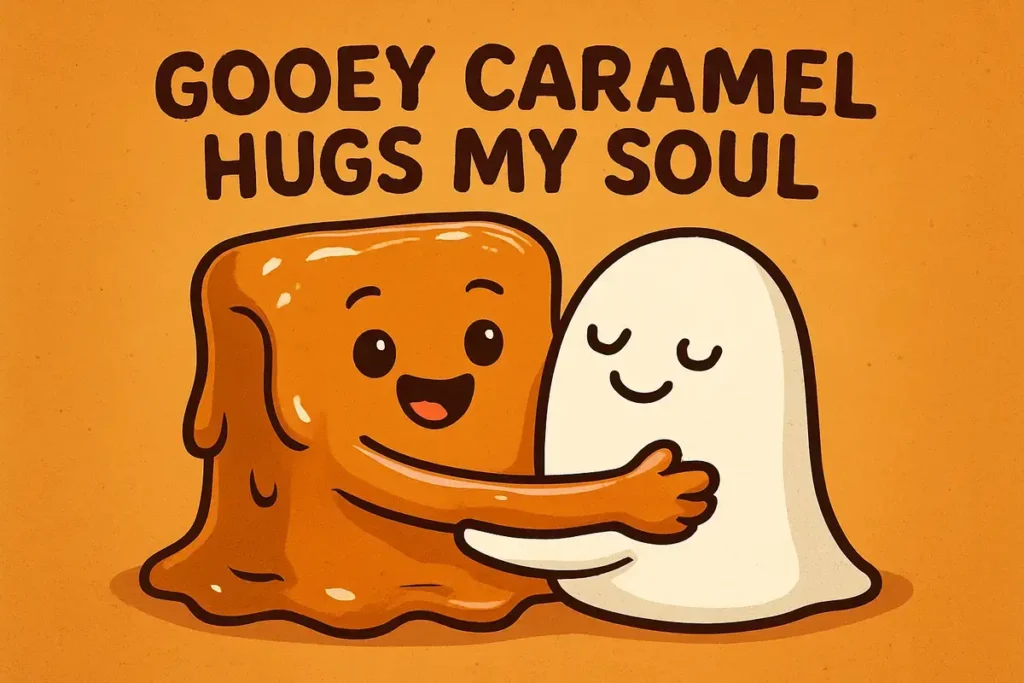 Gooey Caramel Laughs