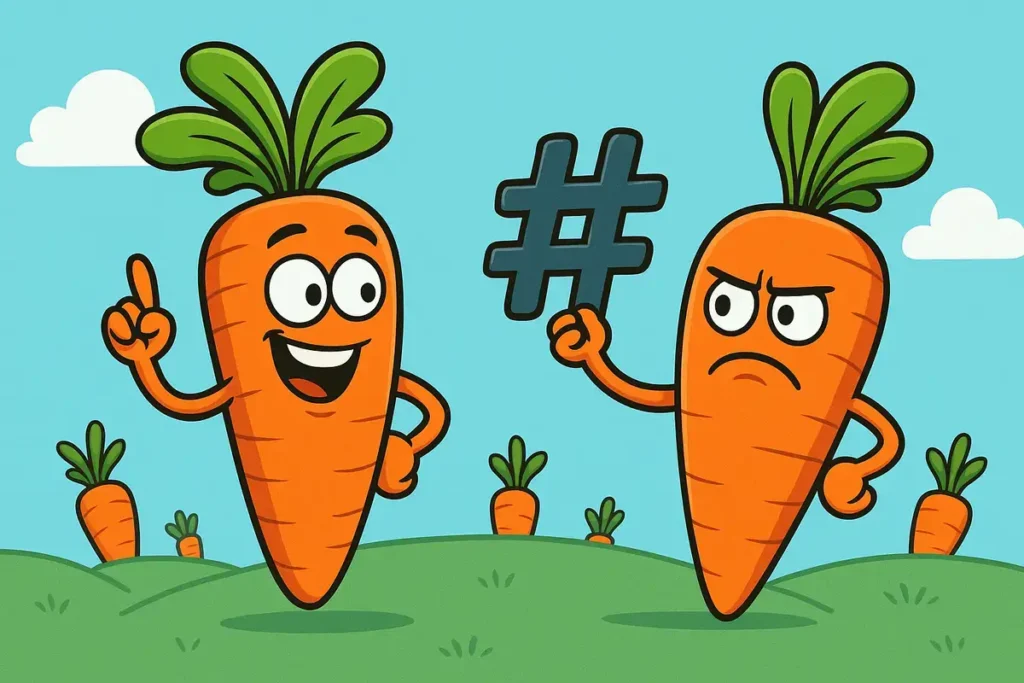 Carrot Laughter To Share Online