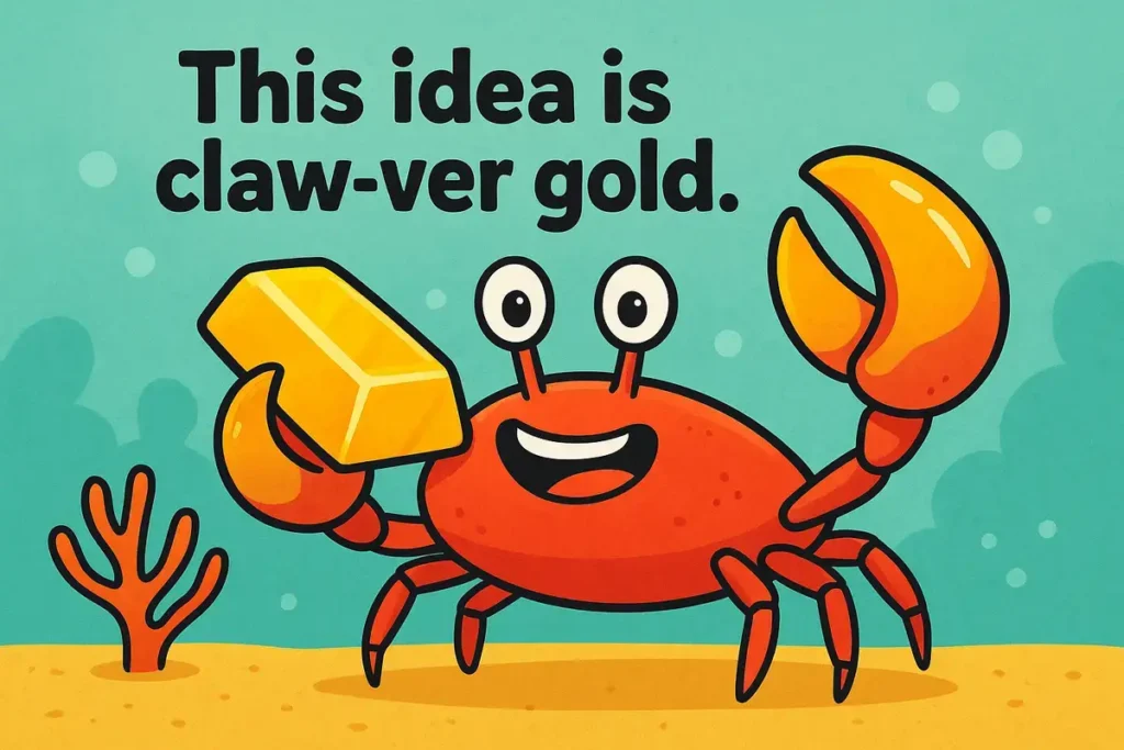 Crab Puns Assemble Like Avengers