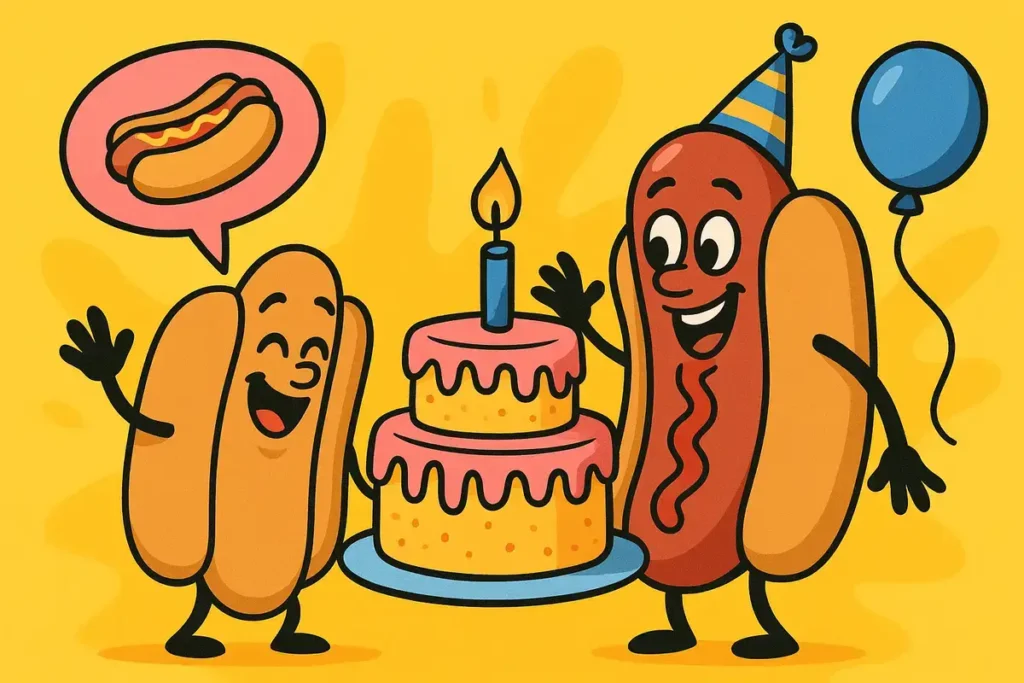 Hot Dog Puns for Birthdays