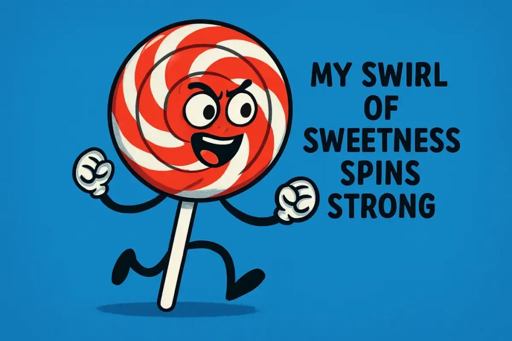 Playful Swirl Of Sweetness