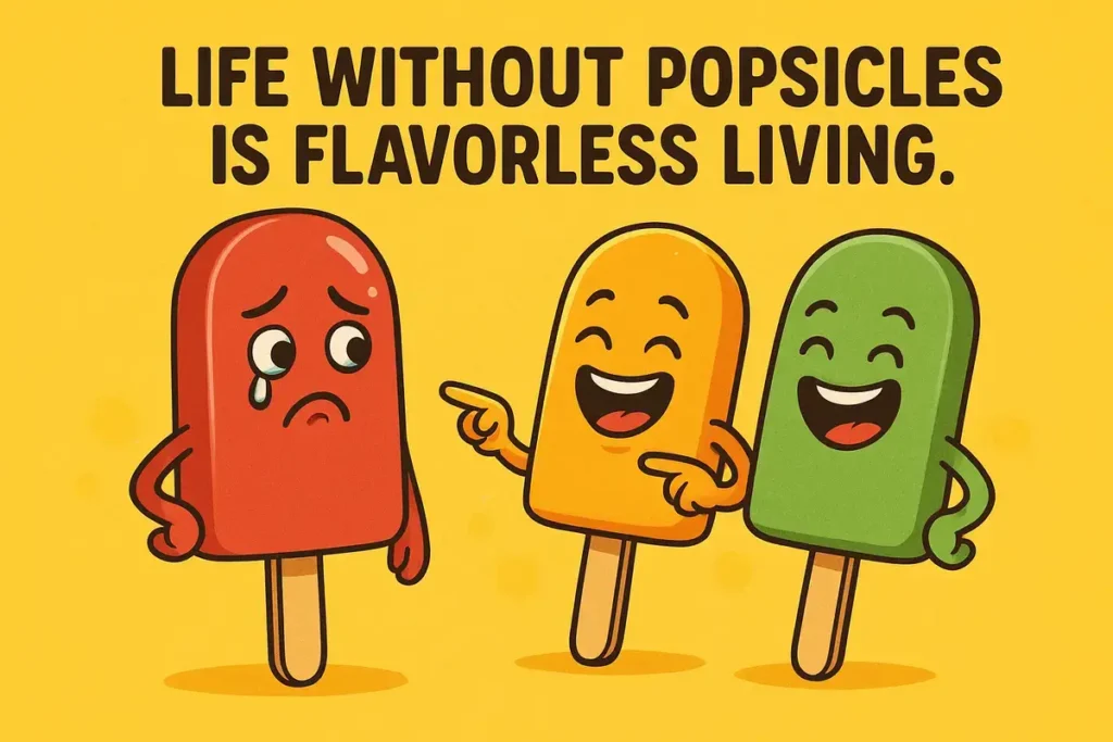 Popsicle Quotes Funny