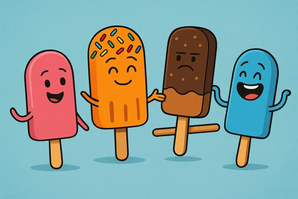 Popsicle Puns Captions