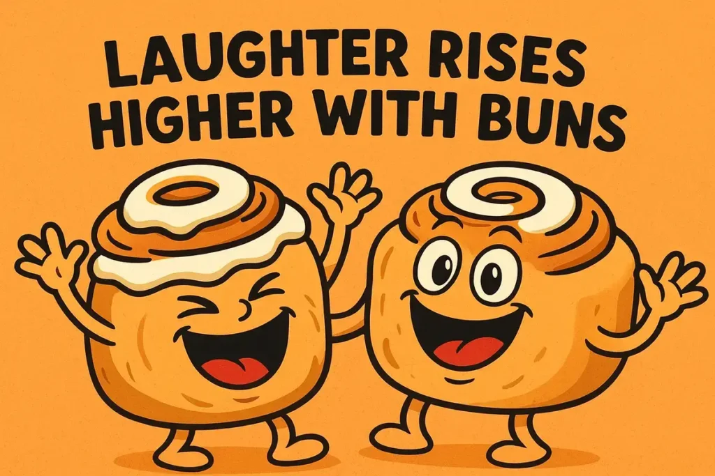 Cinnamon Bun Day Laughs To Share