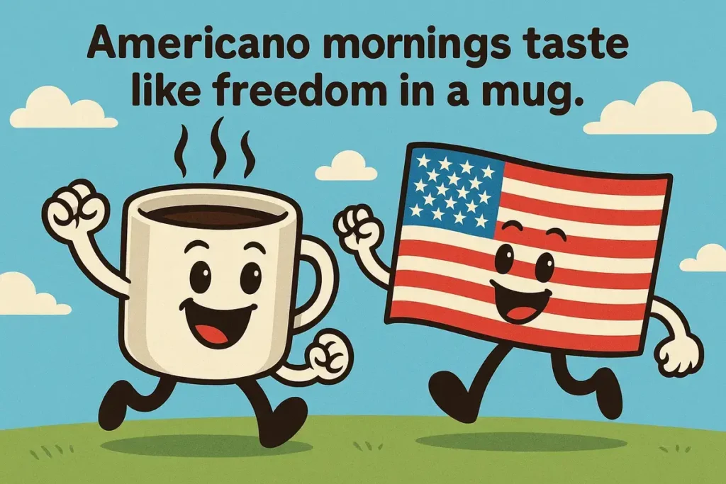 Americano Coffee Puns