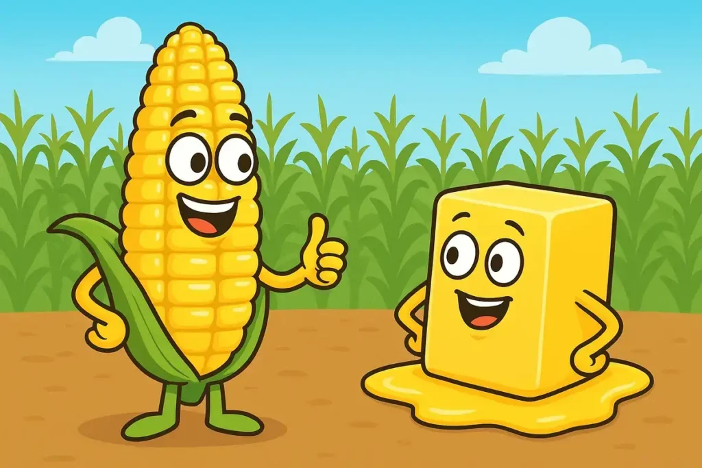 Funny Corn Puns Captions