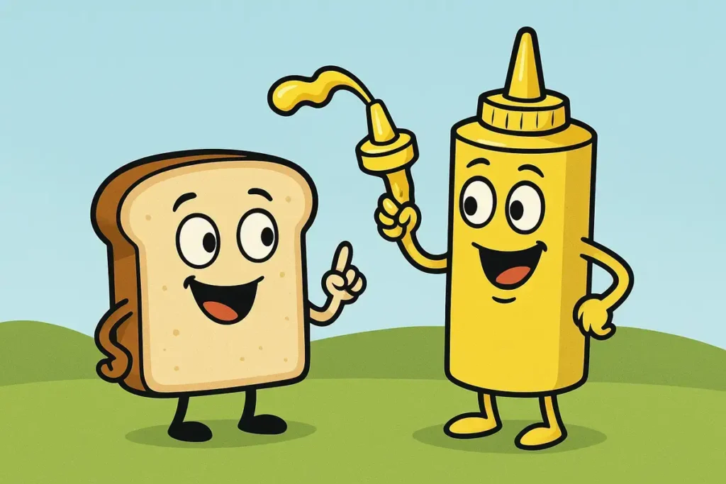 Mustard Puns Captions