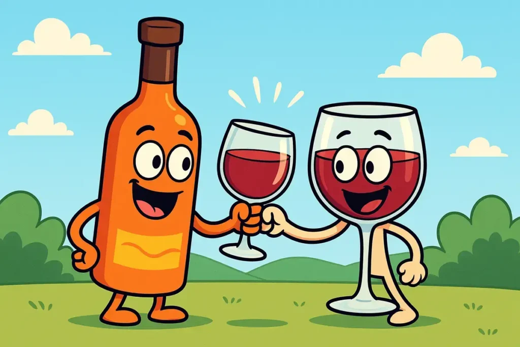 Wine Glass Humor for Friends
