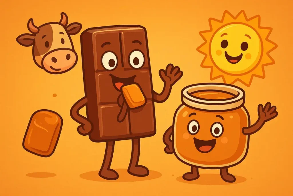 Candy and Caramel Puns