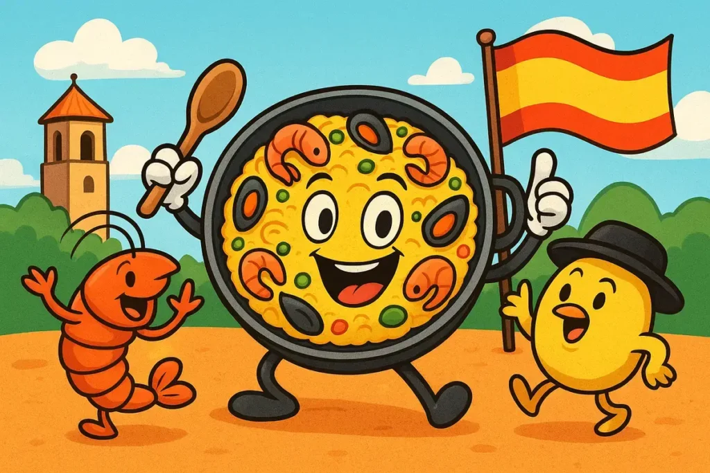 Spain Food Lover Puns For Social Sharing