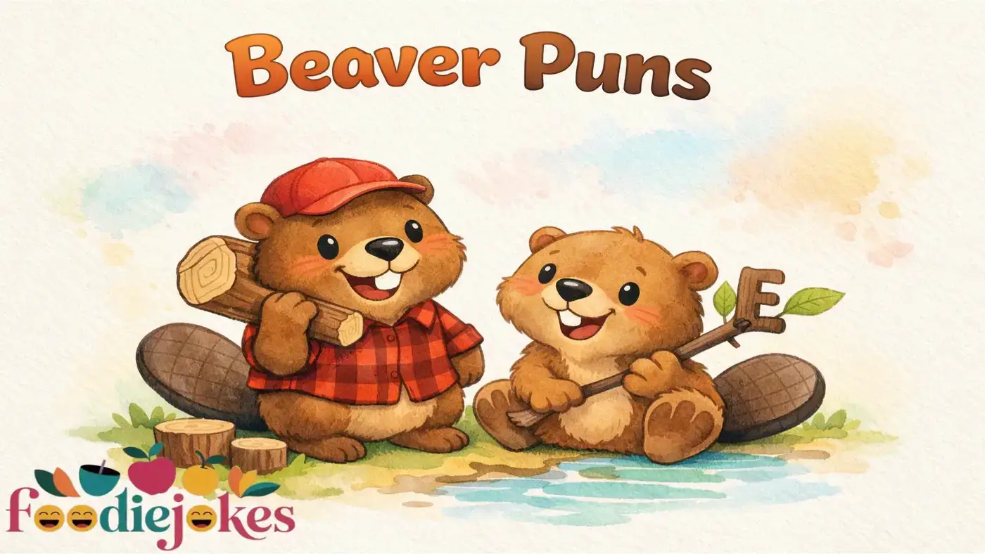 Beaver Puns Gnaw-some One-Liners