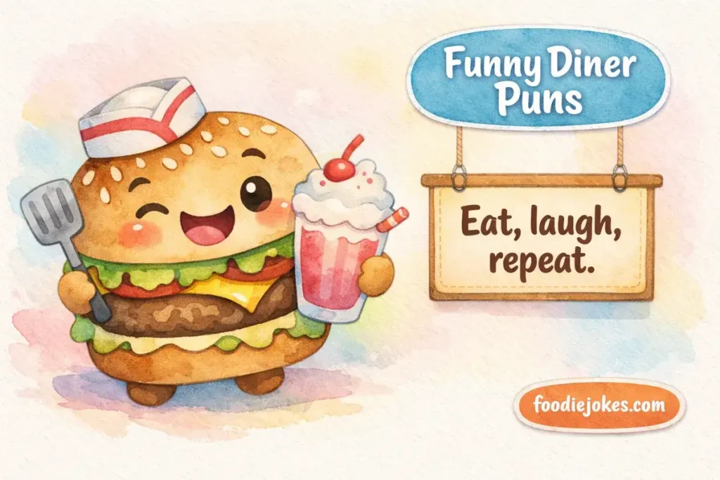 Diner Food Puns For Food Lovers