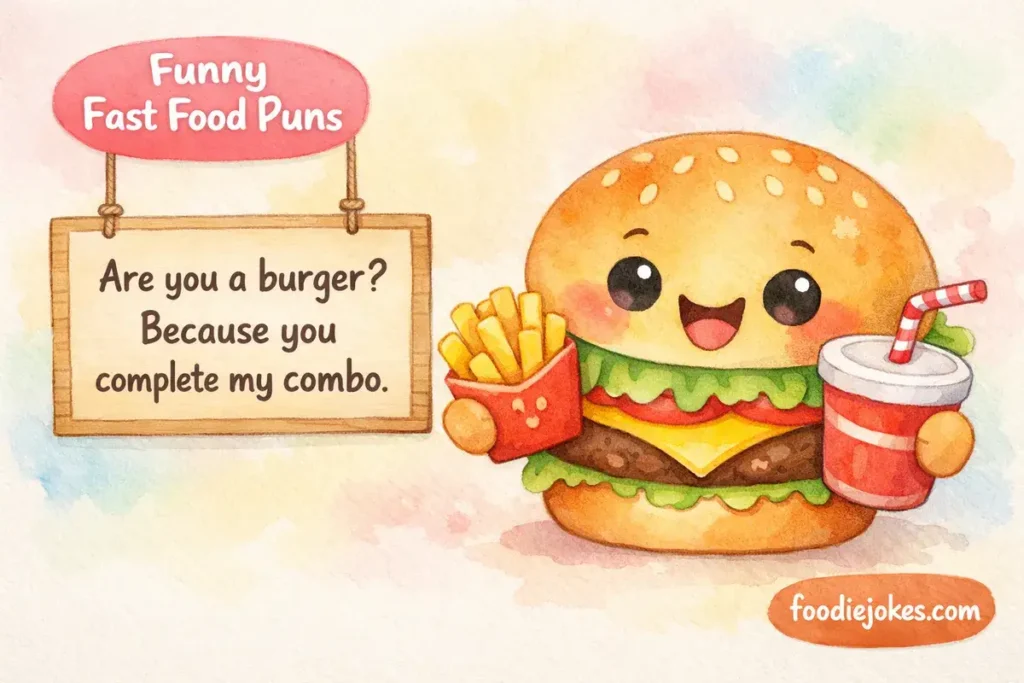 Flirty Fast Food Pick Up Lines