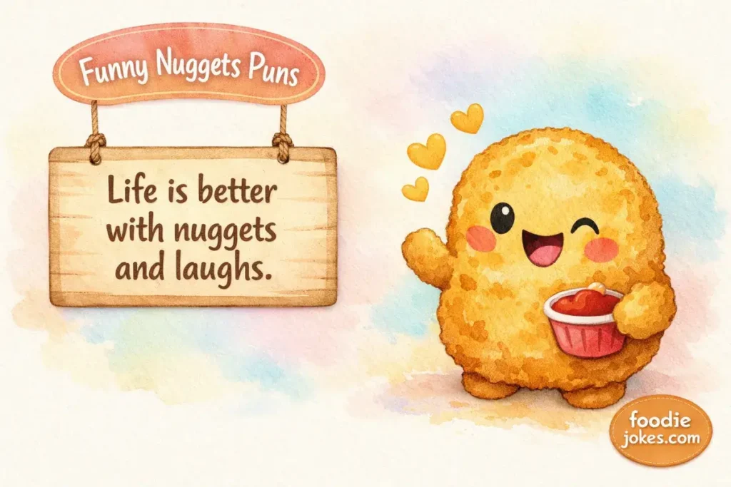 Funny Nuggets Puns Captions