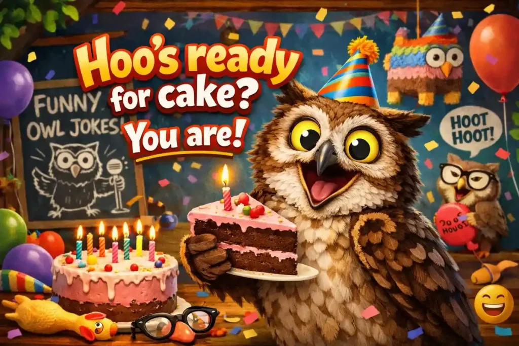 Funny Owl Puns For Birthday