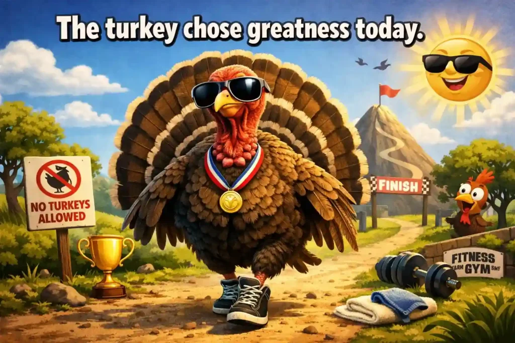 Funny Turkey Puns Captions