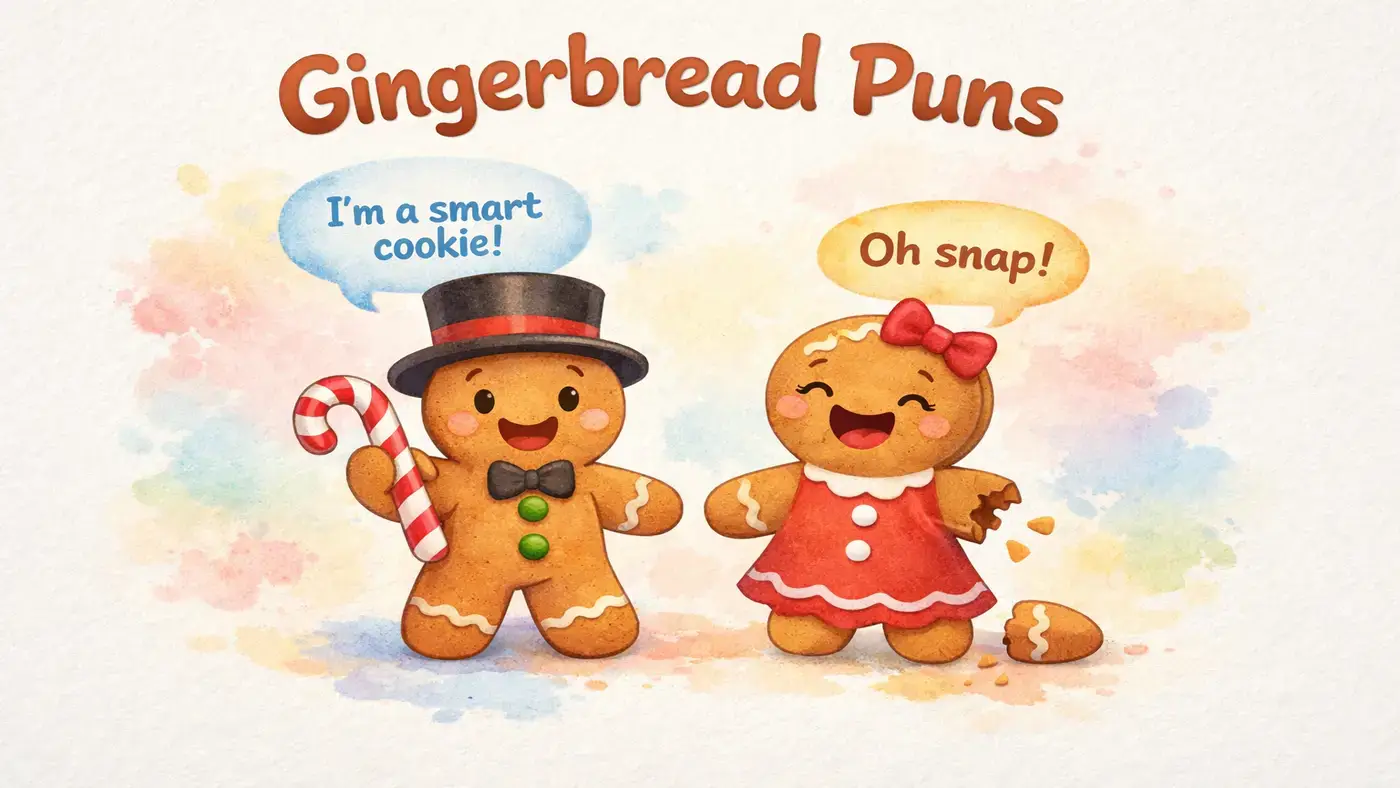 Gingerbread Puns
