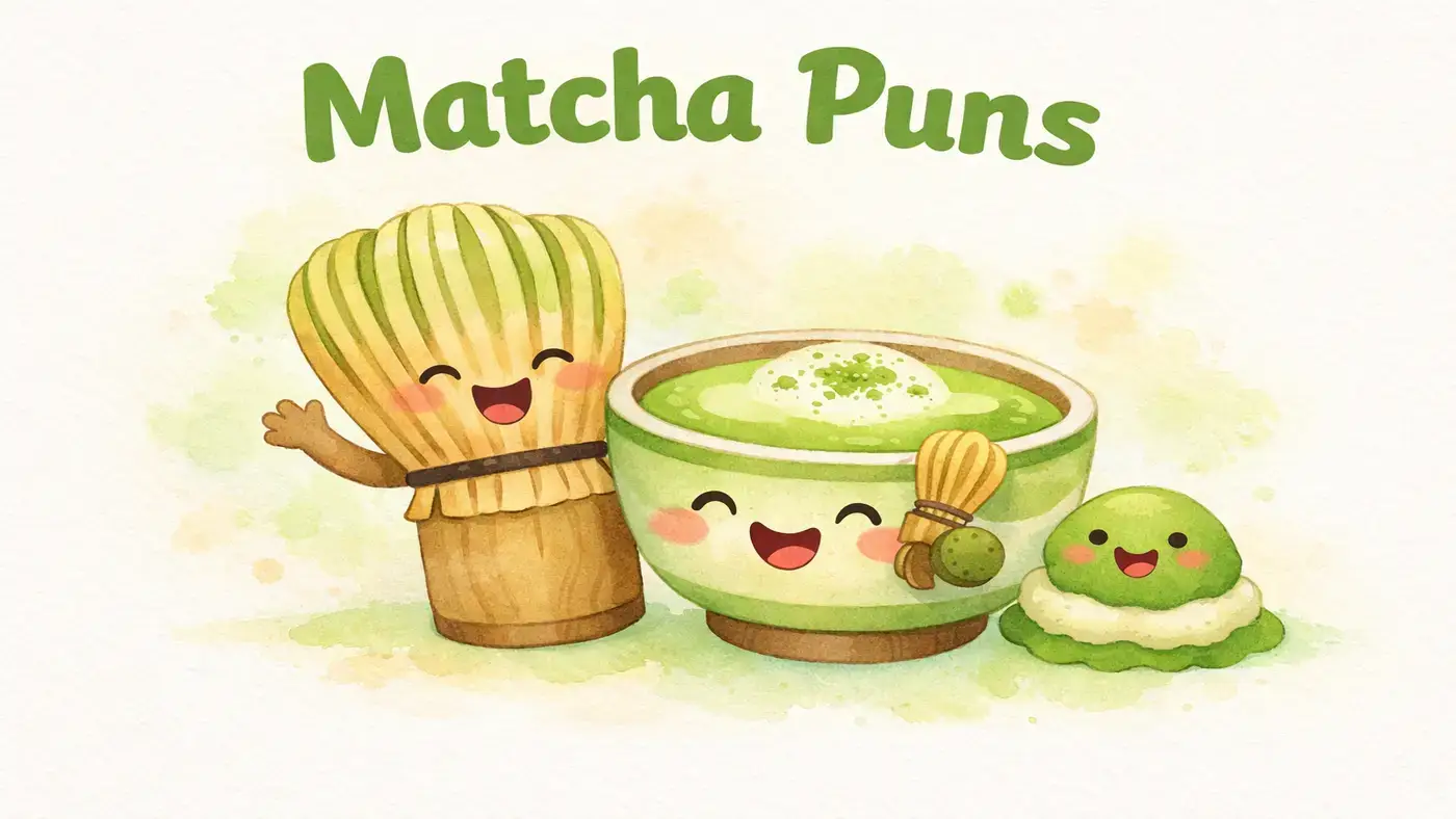 Matcha Puns