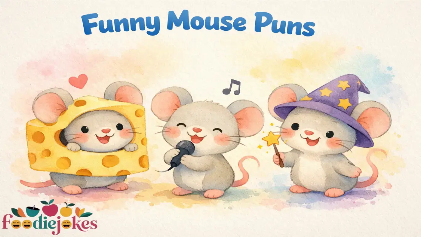 Mouse Puns Rodent-ly Funny Lines