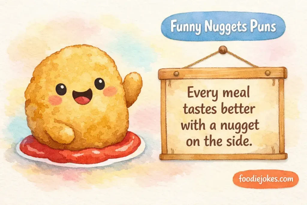 Nuggets Puns For Food Lovers
