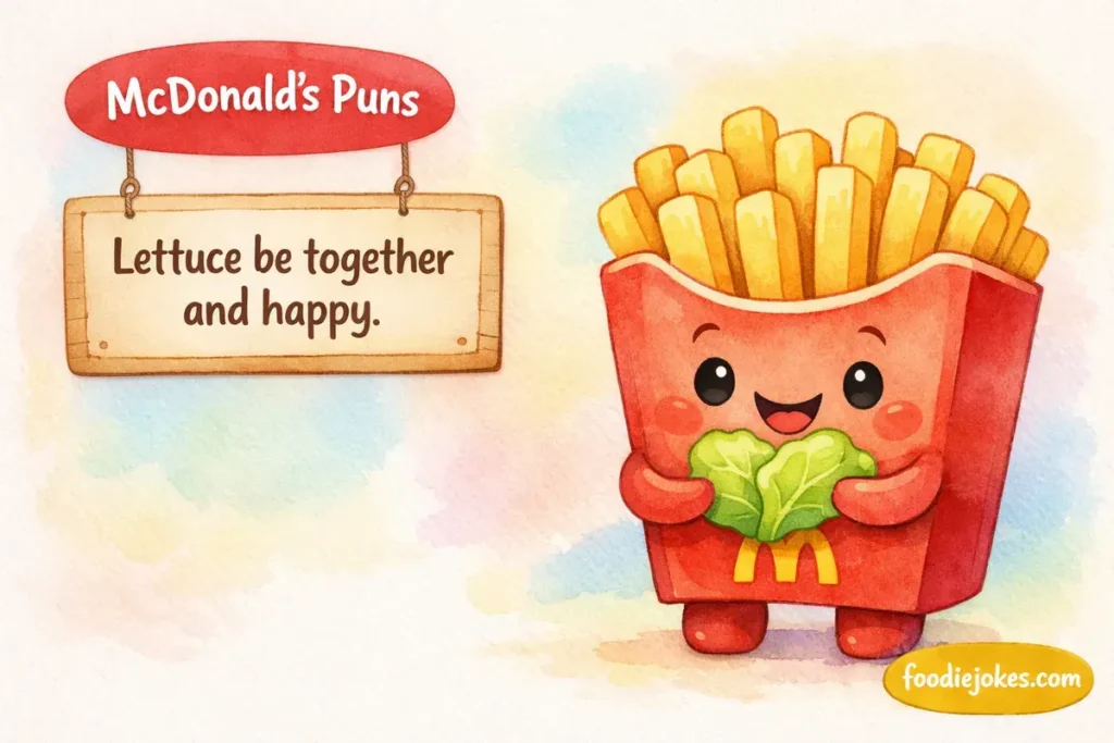 Short McDonalds Puns One Liners