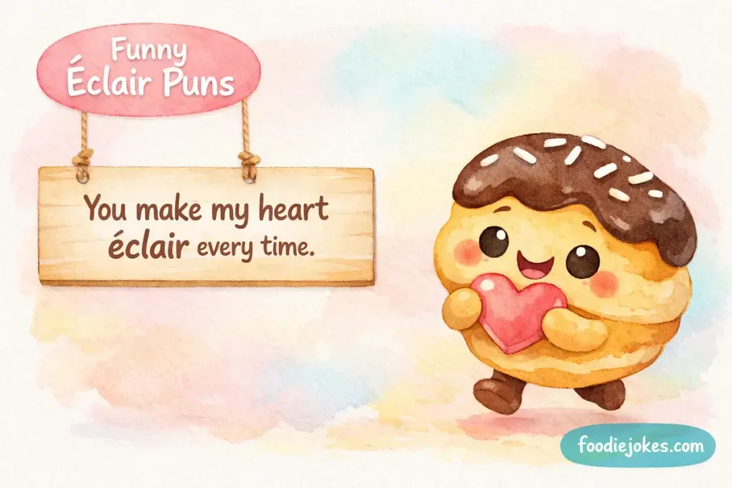 Cute Eclair Puns For Couples