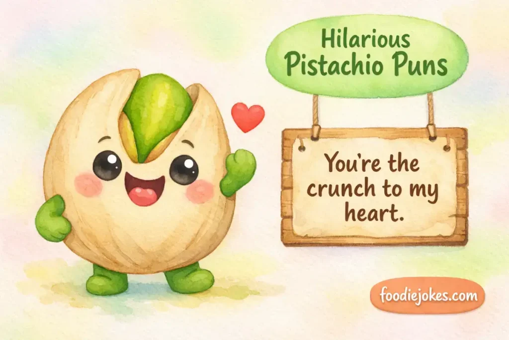 Cute Pistachio Puns for Couples