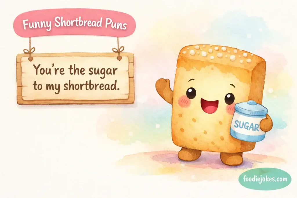 Cute Shortbread Puns For Her