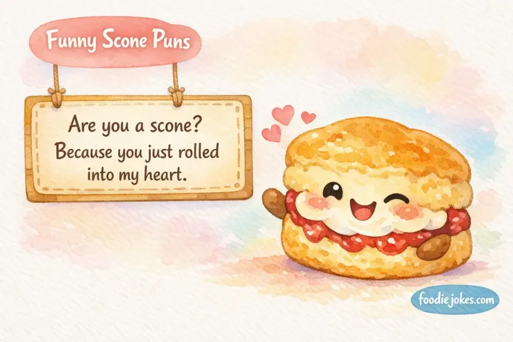 Flirty Scone Pick Up Lines