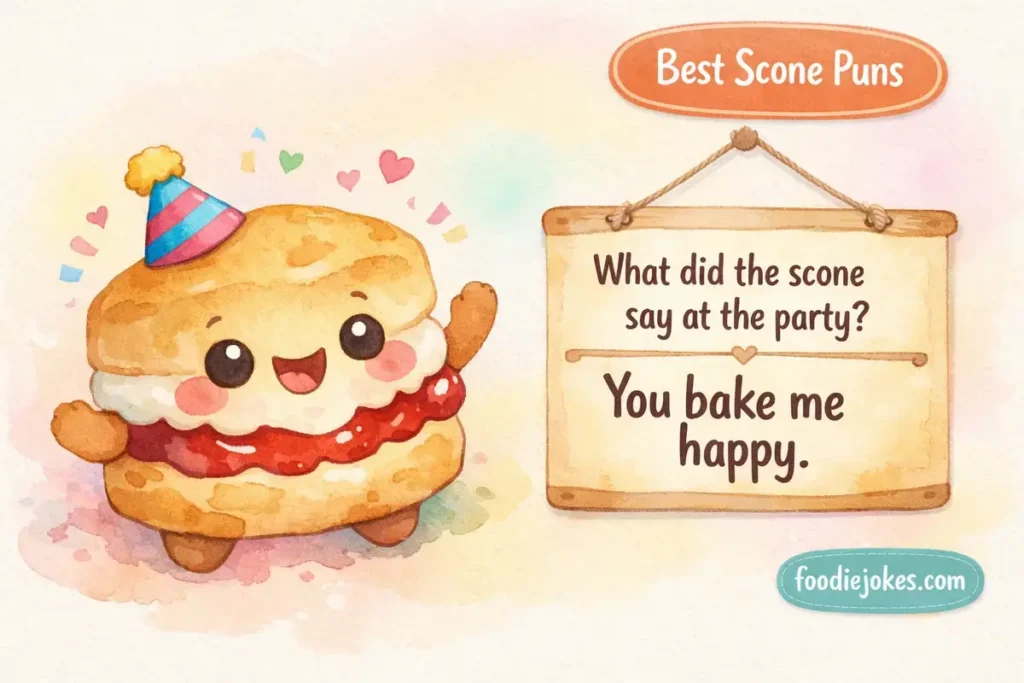 Funny Scone Puns Birthday