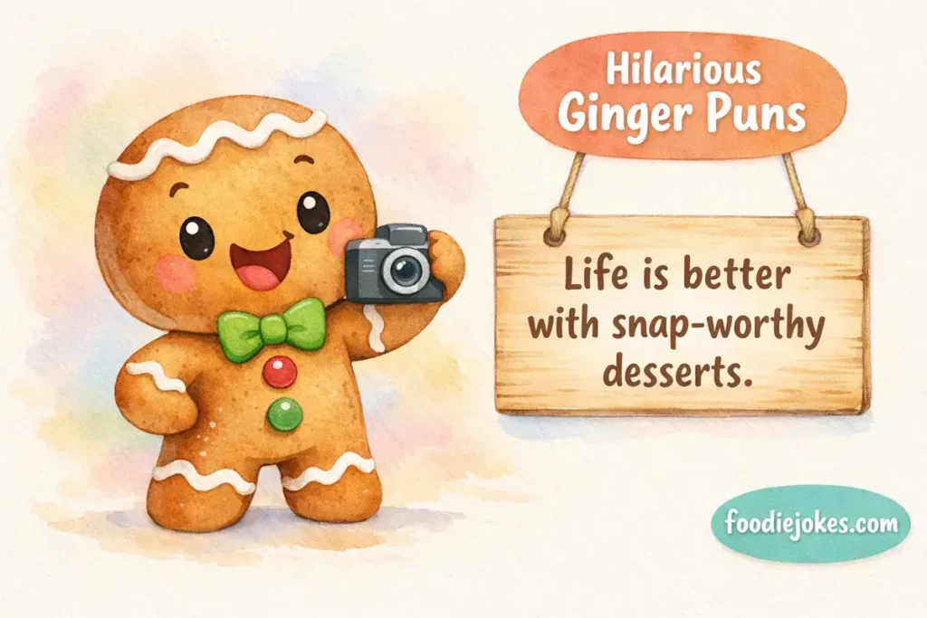 Ginger Snap Puns For Food Lovers