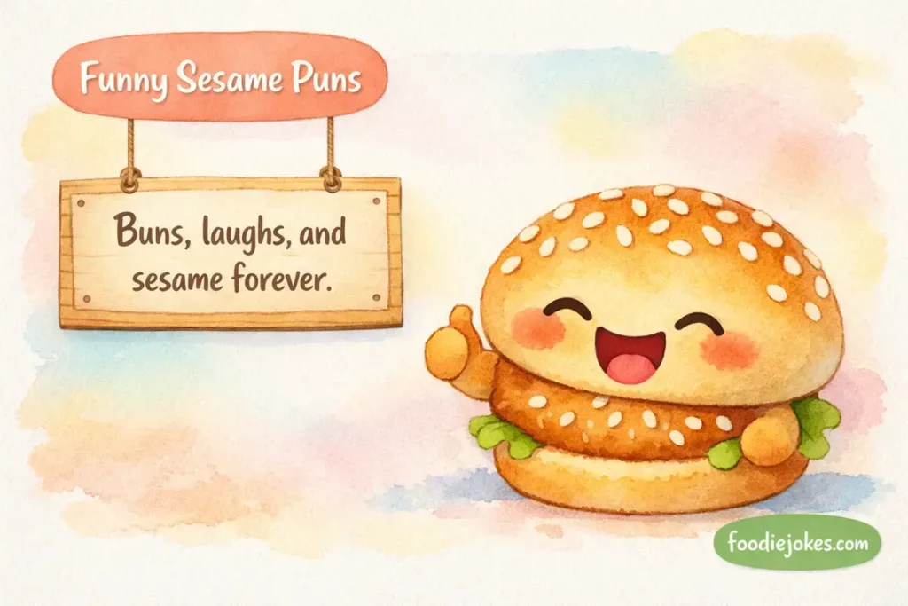 Hilarious Sesame Puns for Instagram