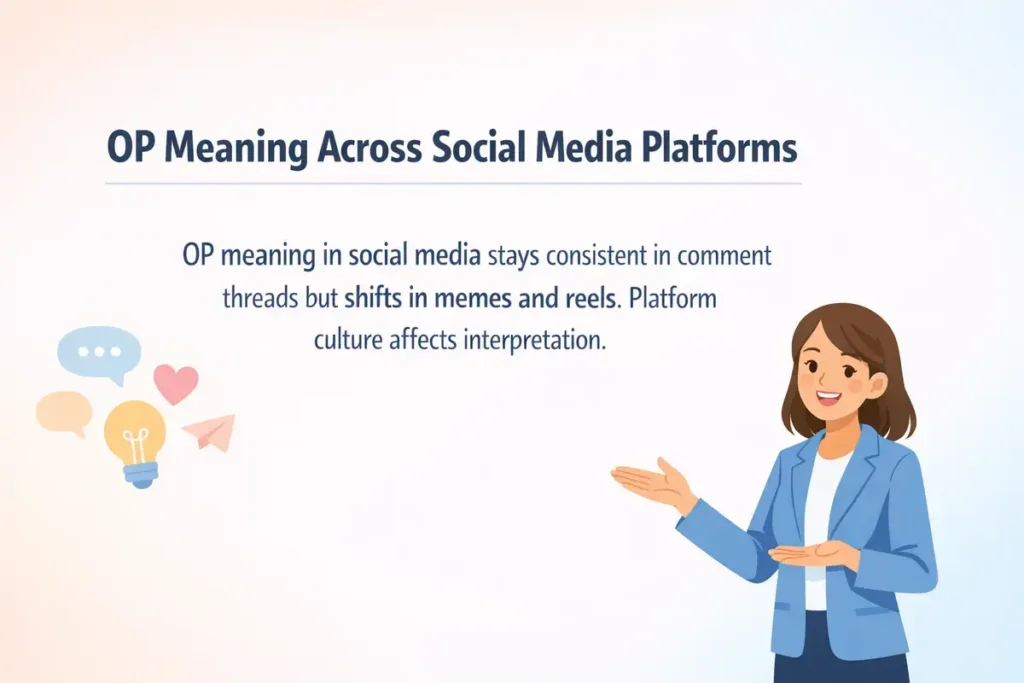 OP Meaning Across Social Media Platforms