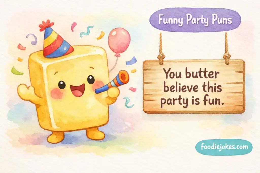 Party Food Puns For Food Lovers