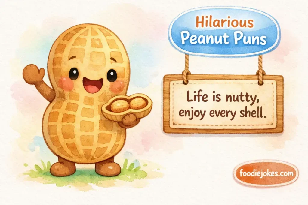 Peanut Puns One Liners For Social Media