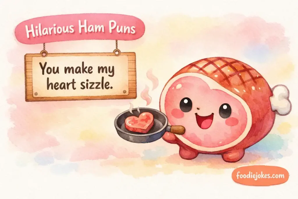 Romantic Ham Puns For Her