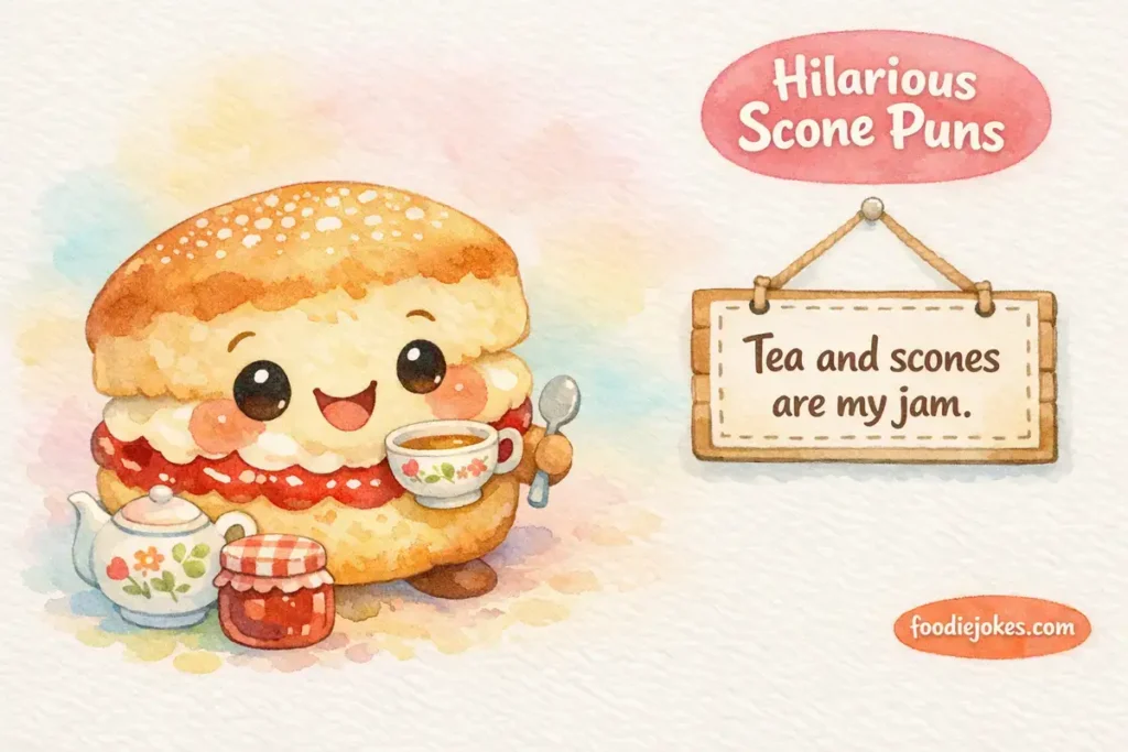 Scone Puns For Tea Lovers