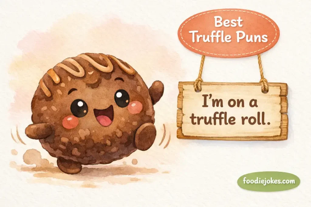Short Funny Truffle Puns And Humor