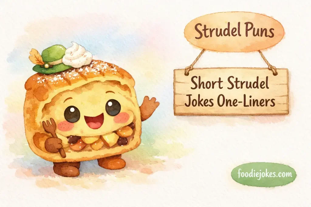 Short Strudel Jokes One-Liners