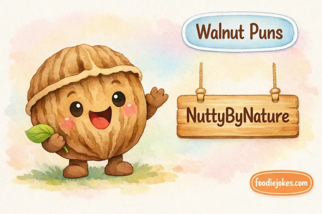 Walnut Pun Names for Social Media