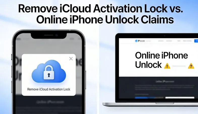Remove iCloud Activation Lock vs. Online iPhone Unlock Claims How to Choose Wisely.